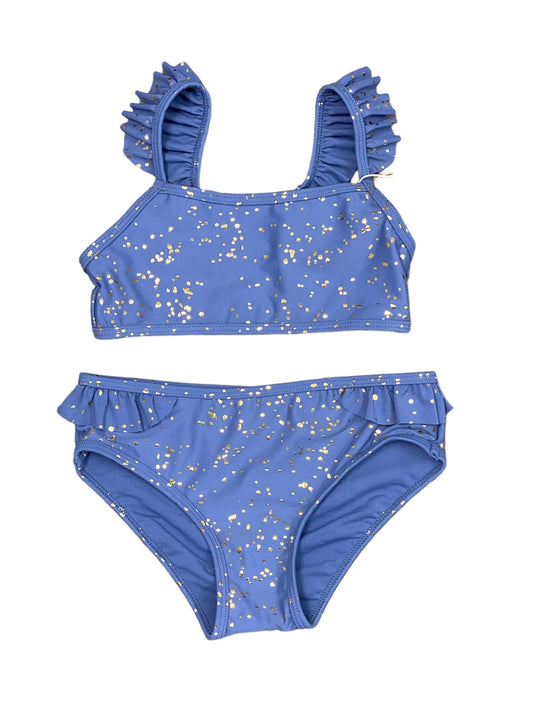 Blue/Gold Spotted Bikini