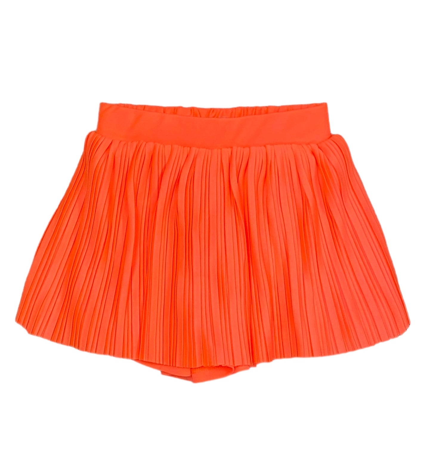 Neon Orange Skort