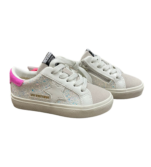 Glitter Pink Multi Low Top