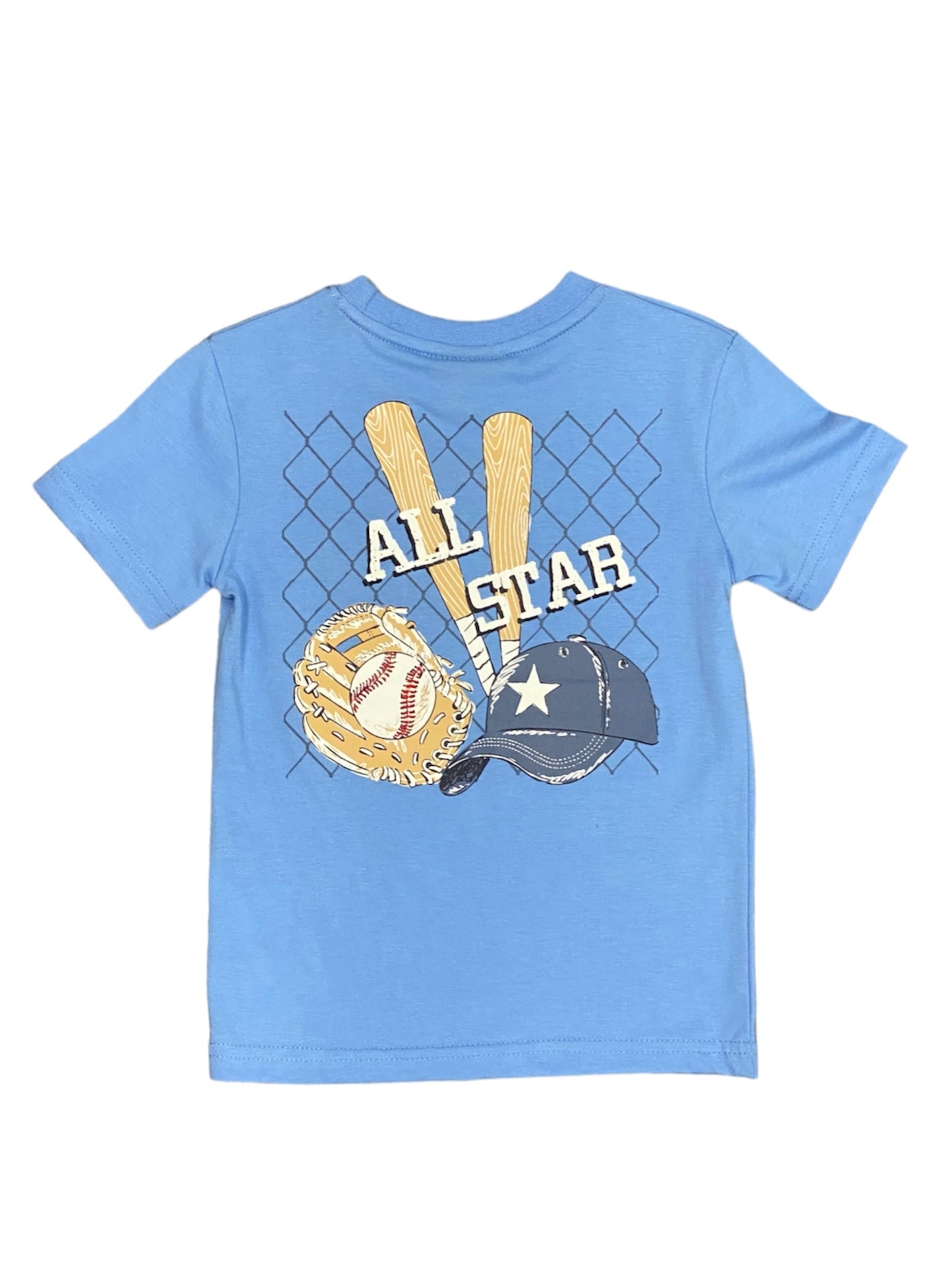 Blue Baseball Tee