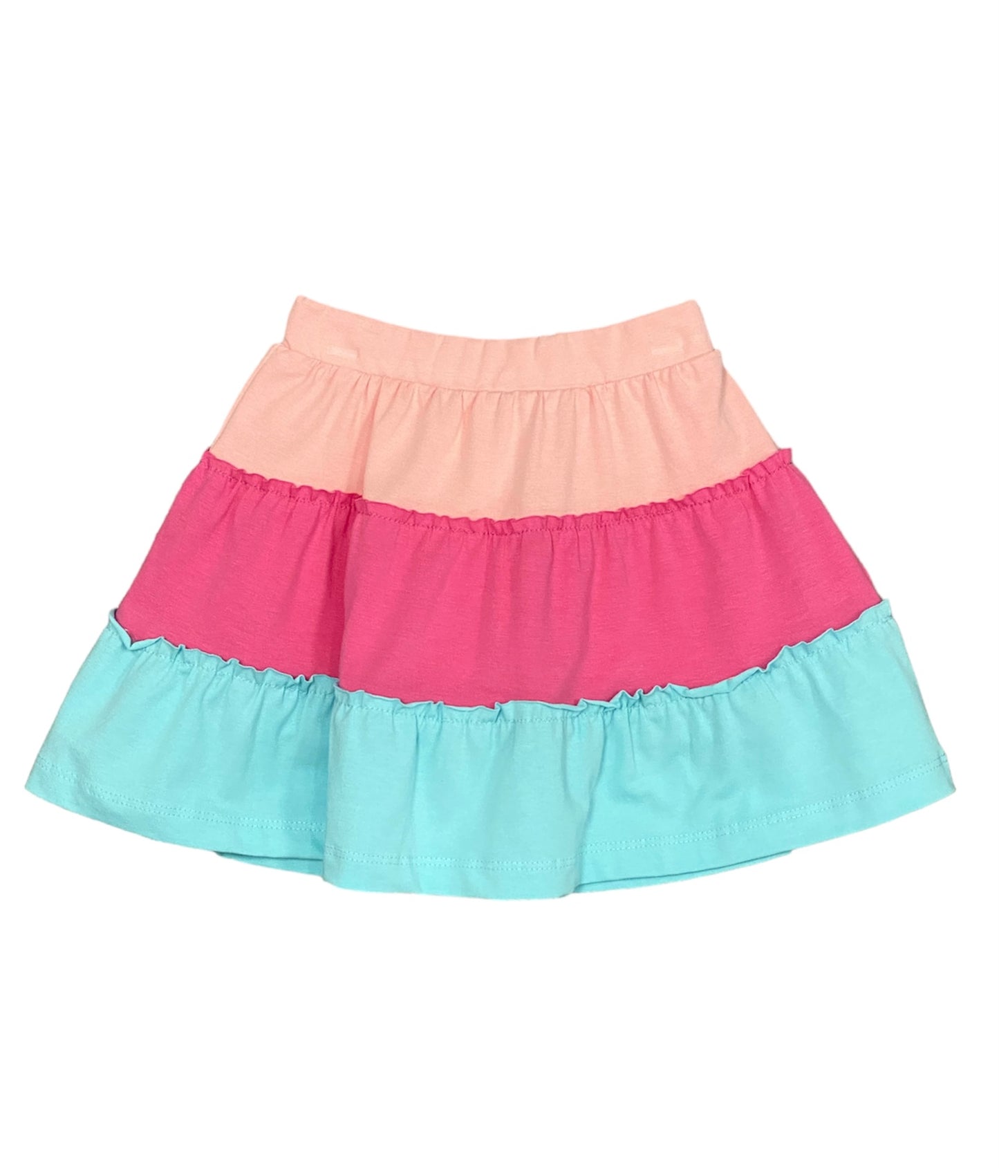 Colorblock Twirl Skirt