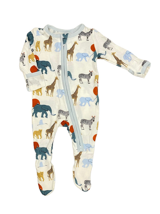 Just So Animals 2 Way Zipper Footie