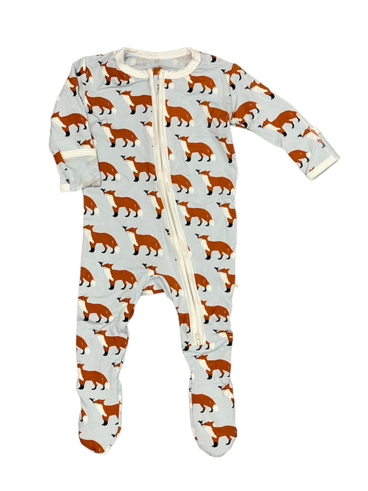 Blue Fox & Crow 2 Way Zipper Footie