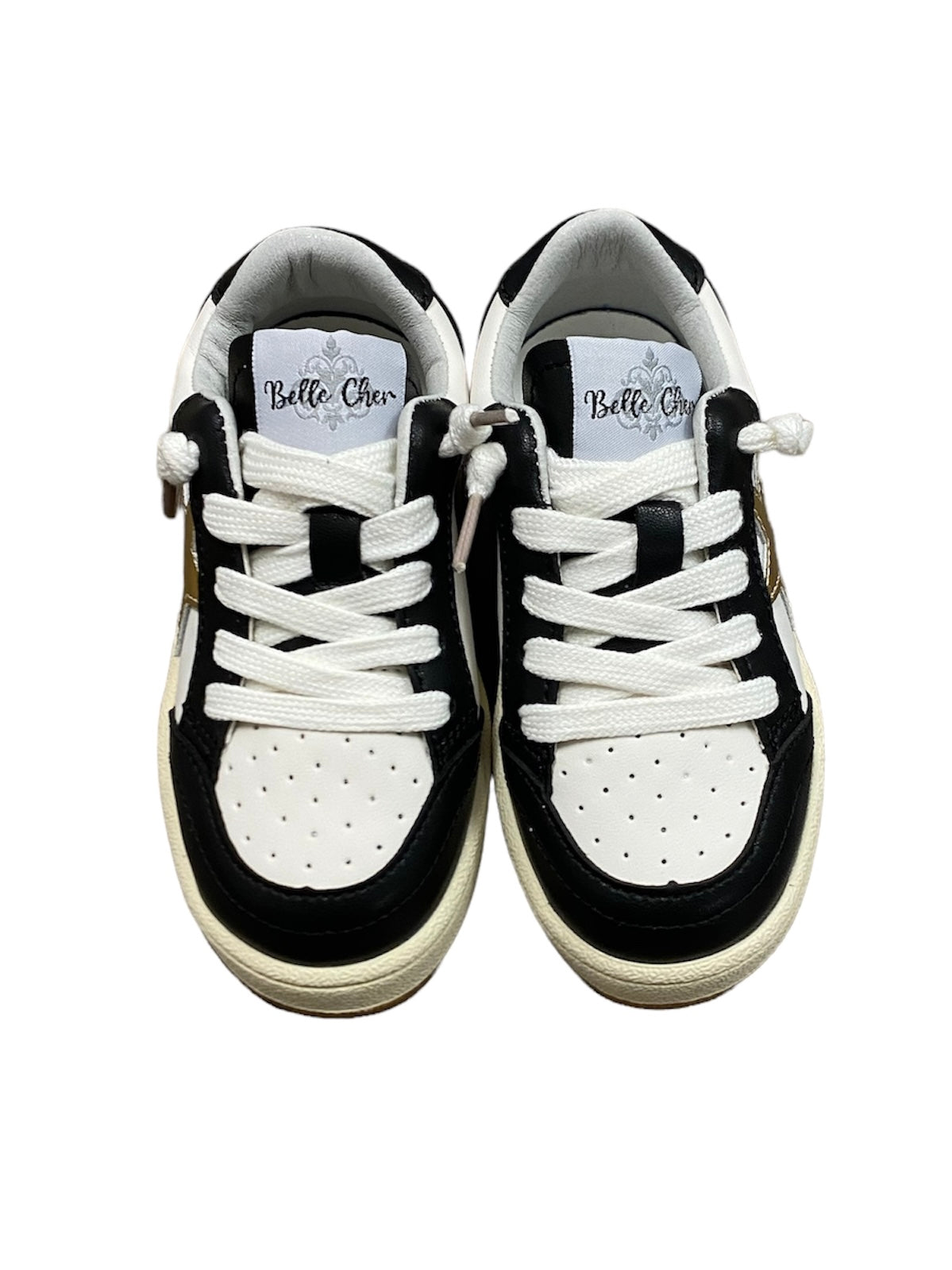 Black & Gold Sneakers