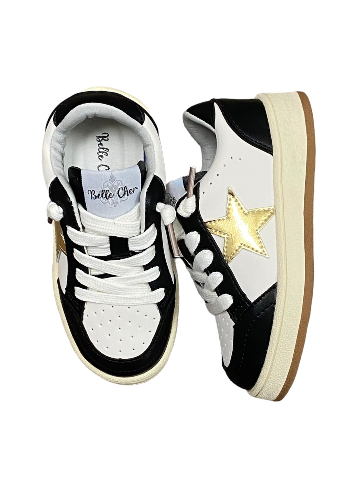 Black & Gold Sneakers