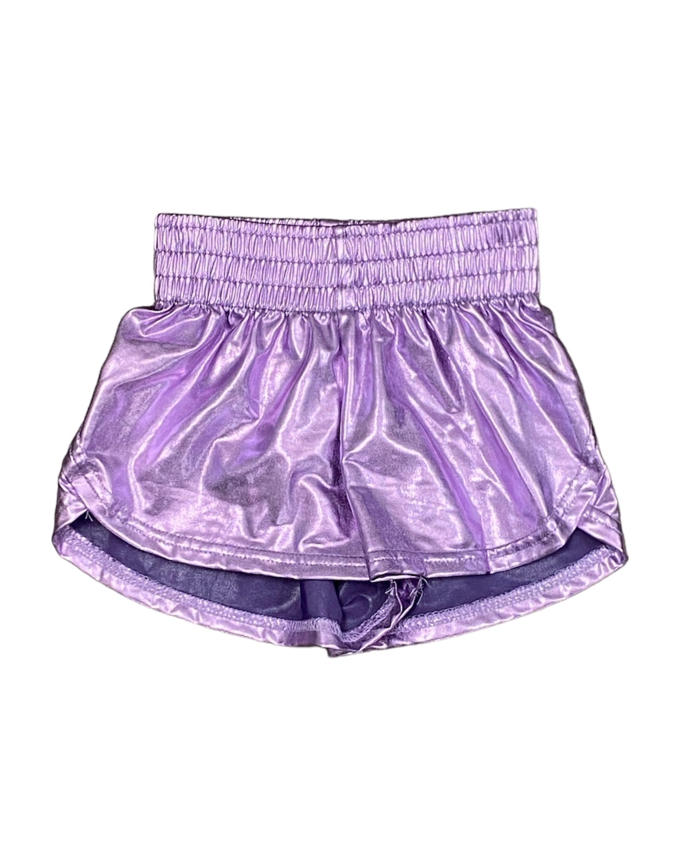 Lavender Metallic Short