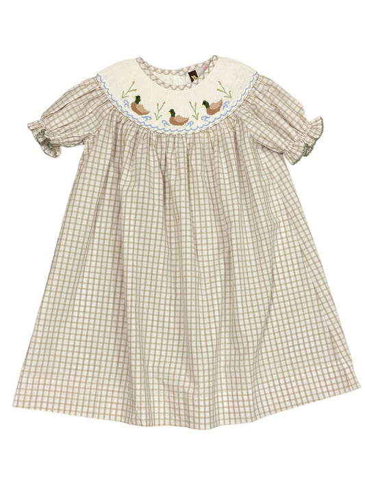 Mallard Duck Smocked Bishop