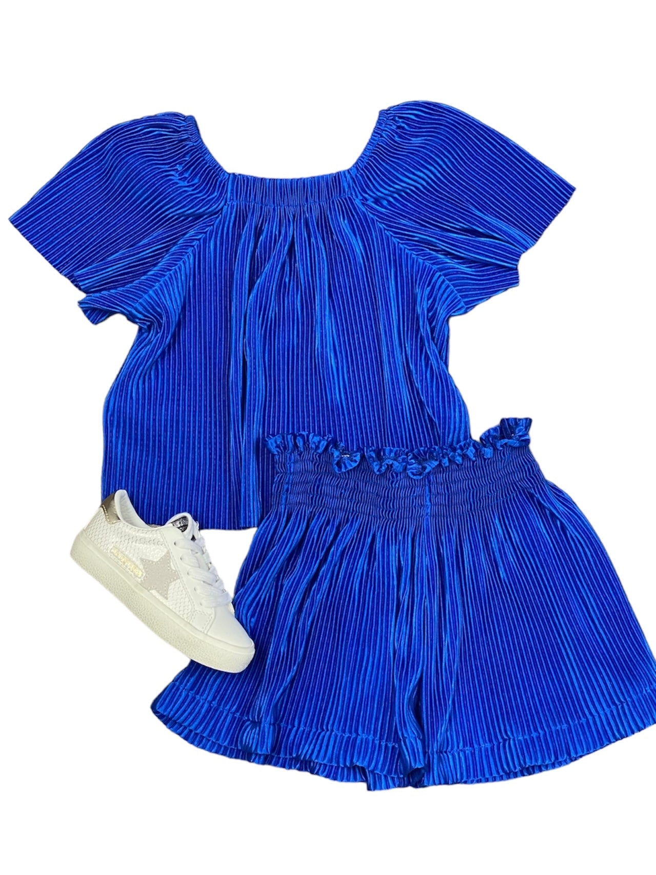 Royal Smocking Skort
