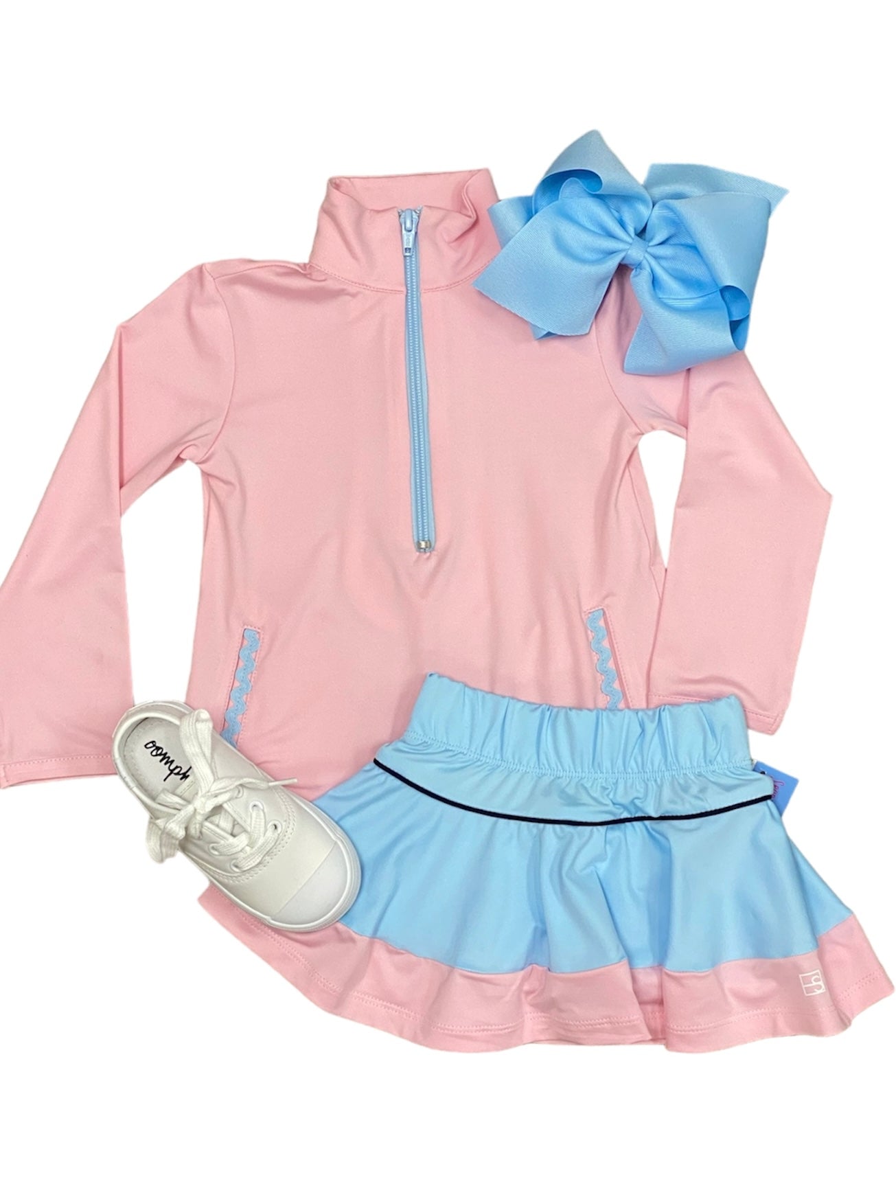 Blue Cotton Candy Skort