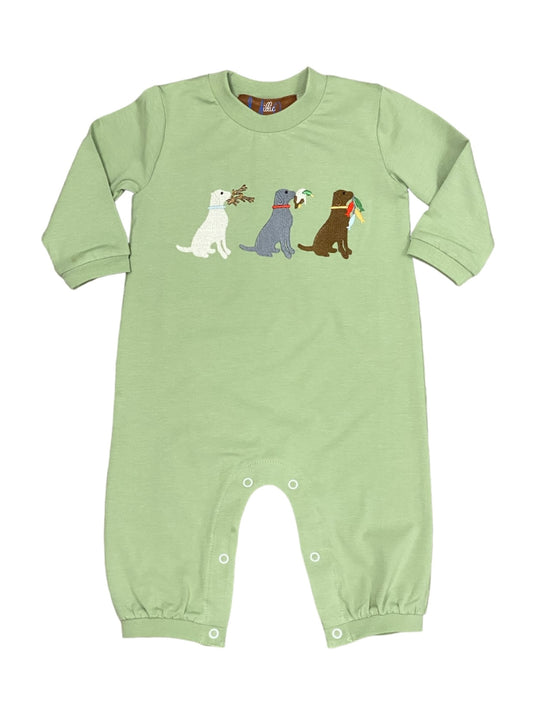 Lab Trio Boys Romper