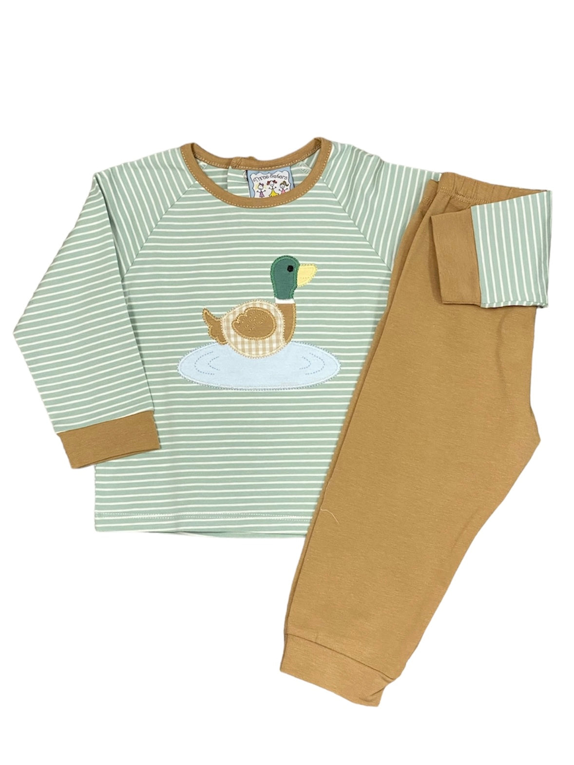 Duck Appliqué Jogger Set