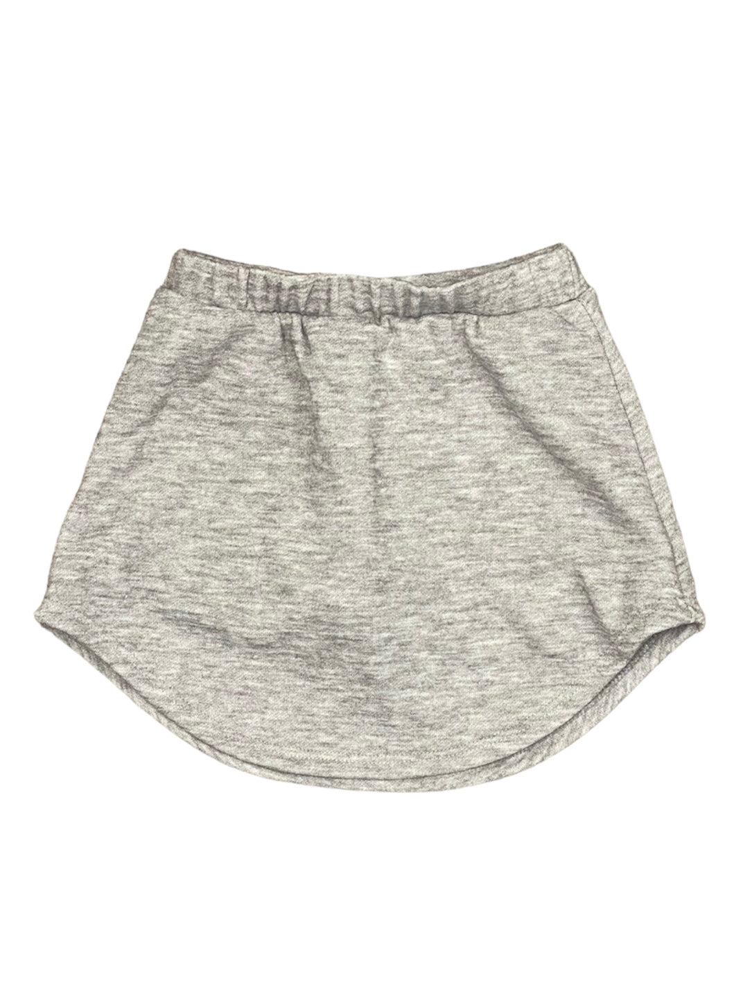 Grey Scuba Cashmere Skort