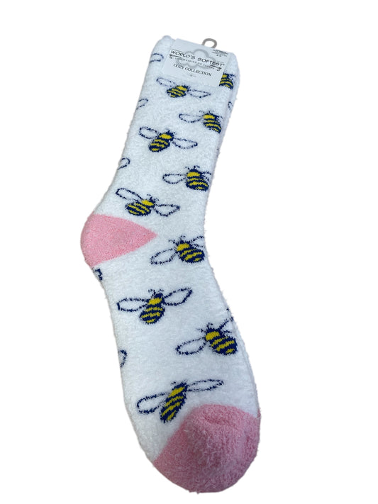 Bee Fuzzy Socks