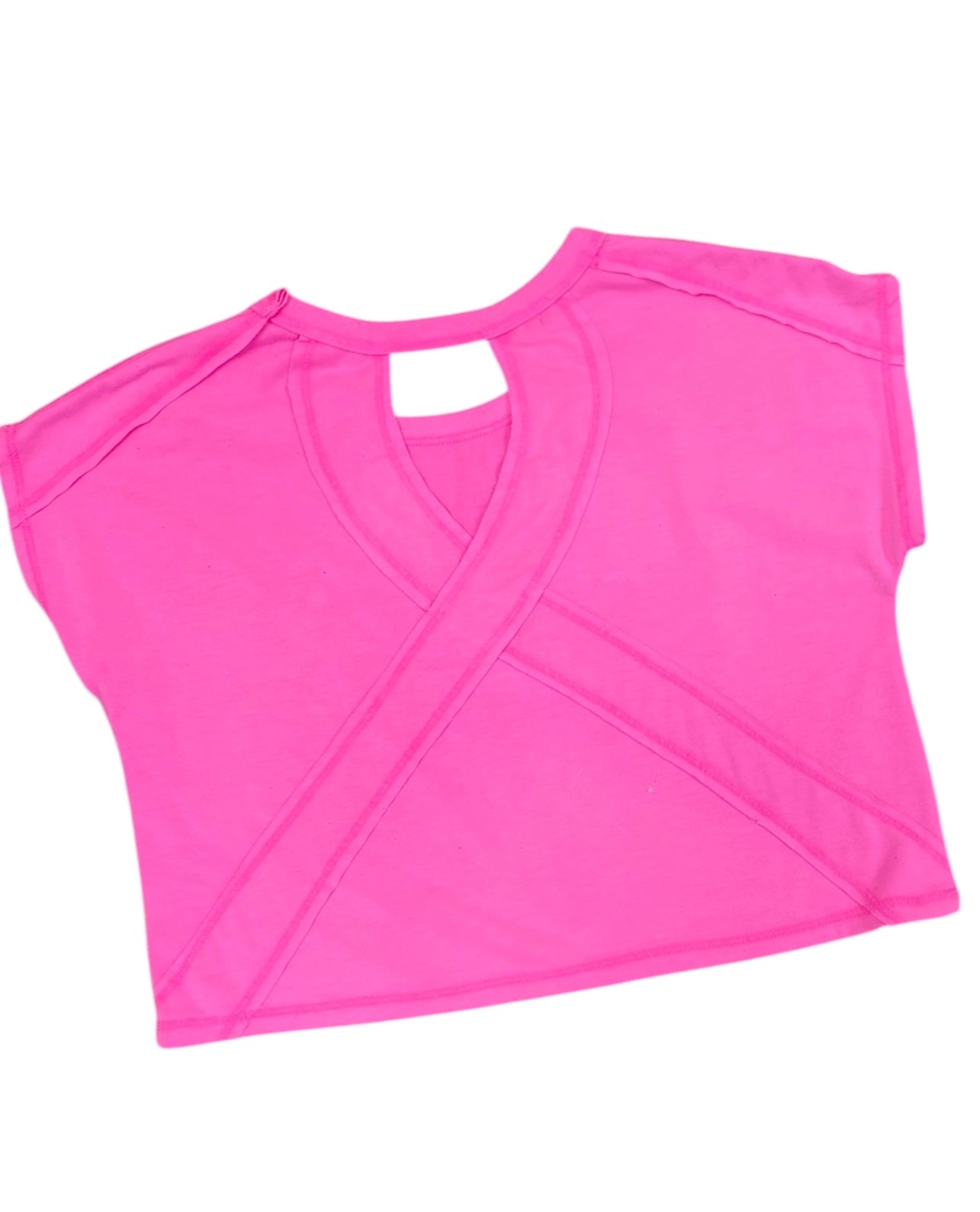 Neon Pink Fashion Top