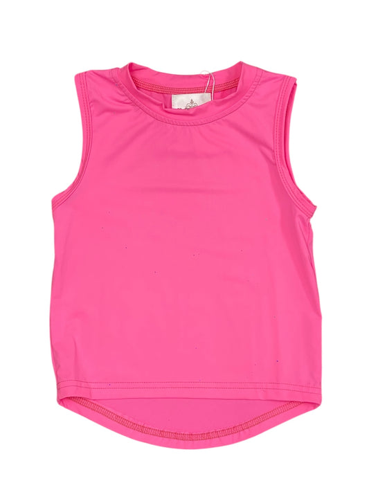 Neon Pink High Low Tank