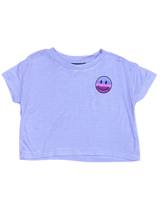Smile Face Lavender Top