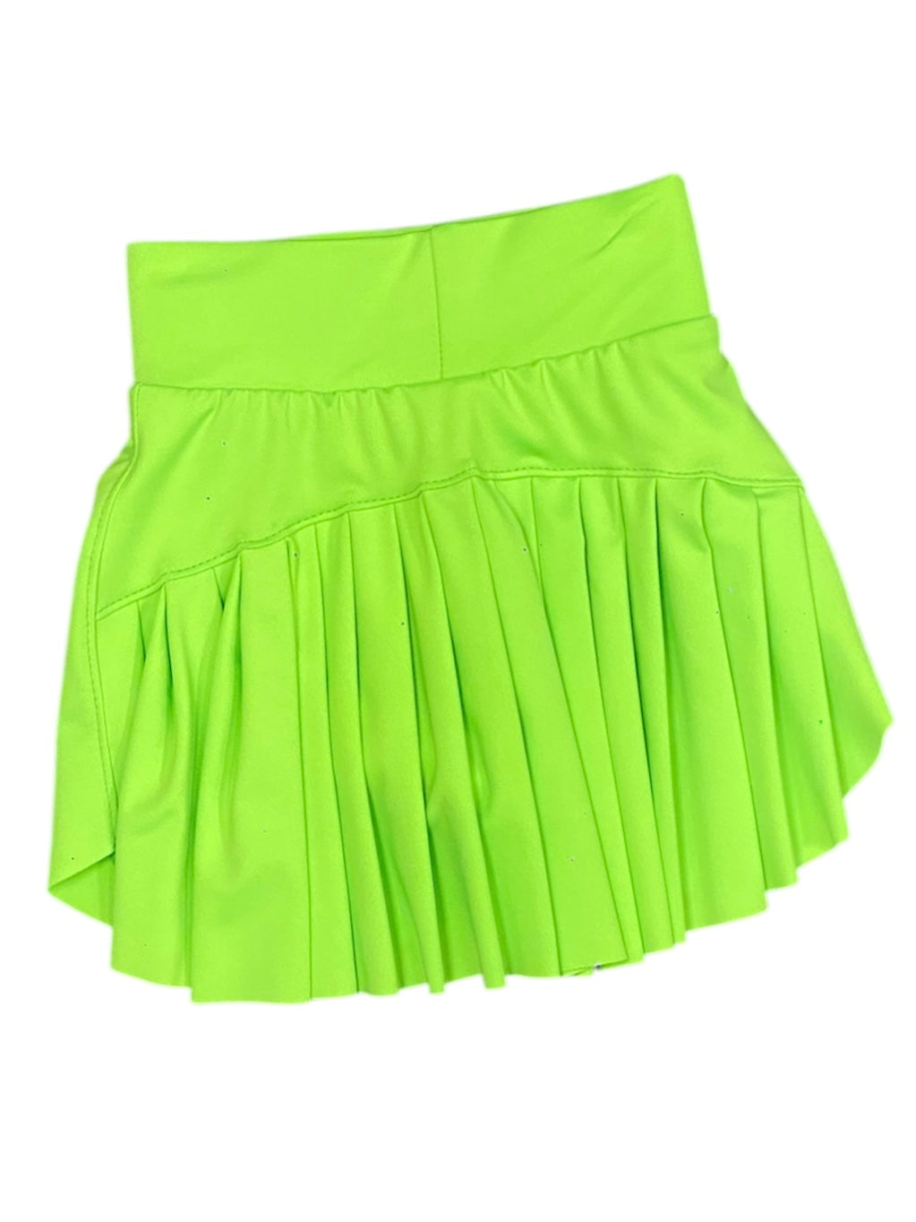 Neon Lime Yoga Skort