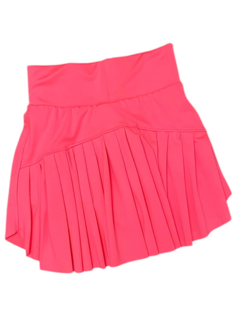 Neon Pink Skort
