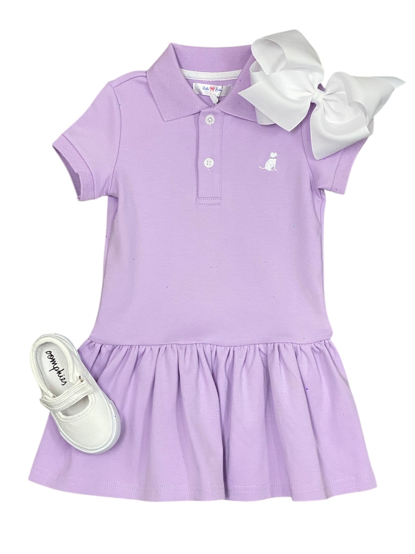 Polo Dress-Lavender