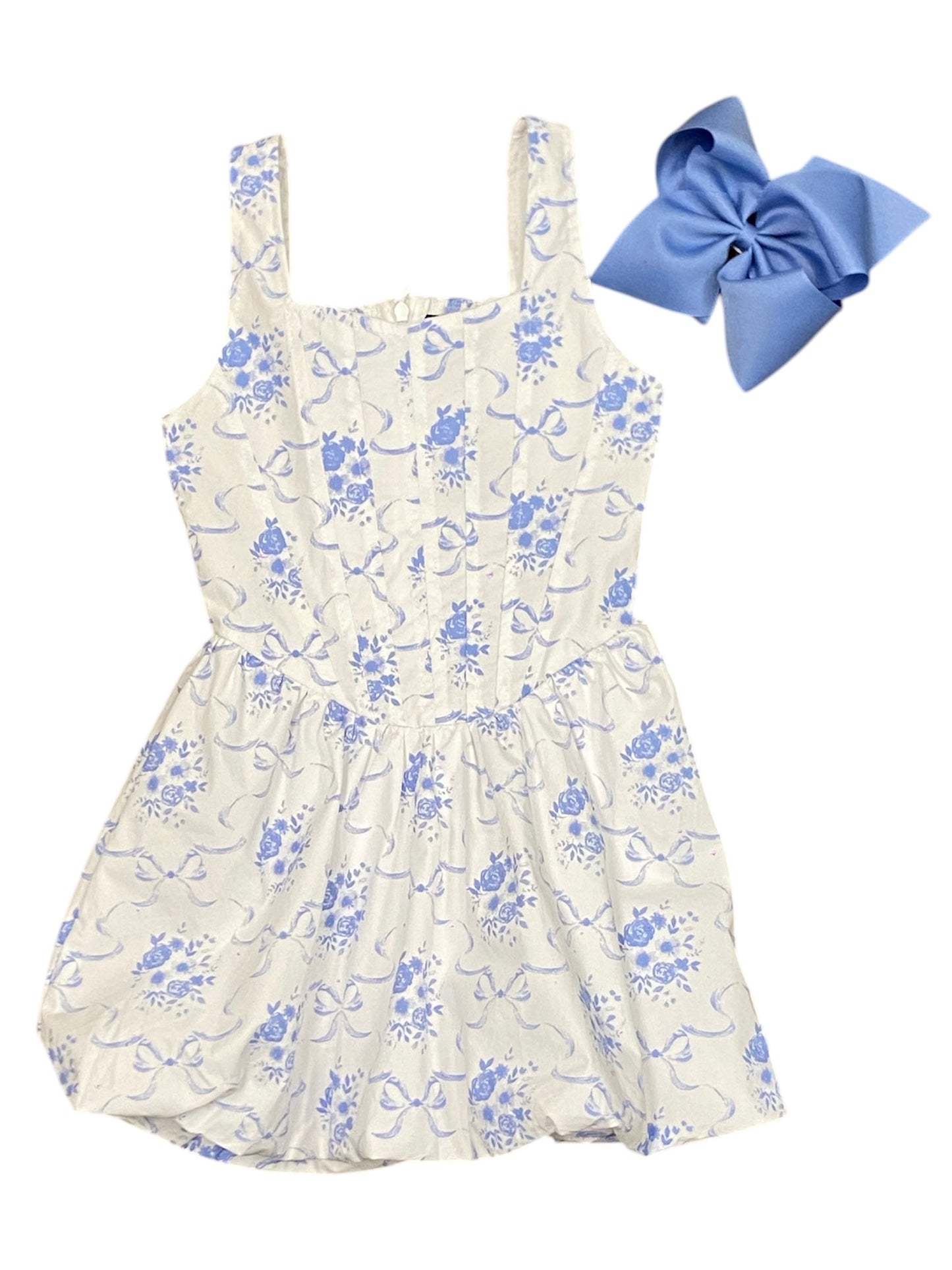 Bow Toile Dress