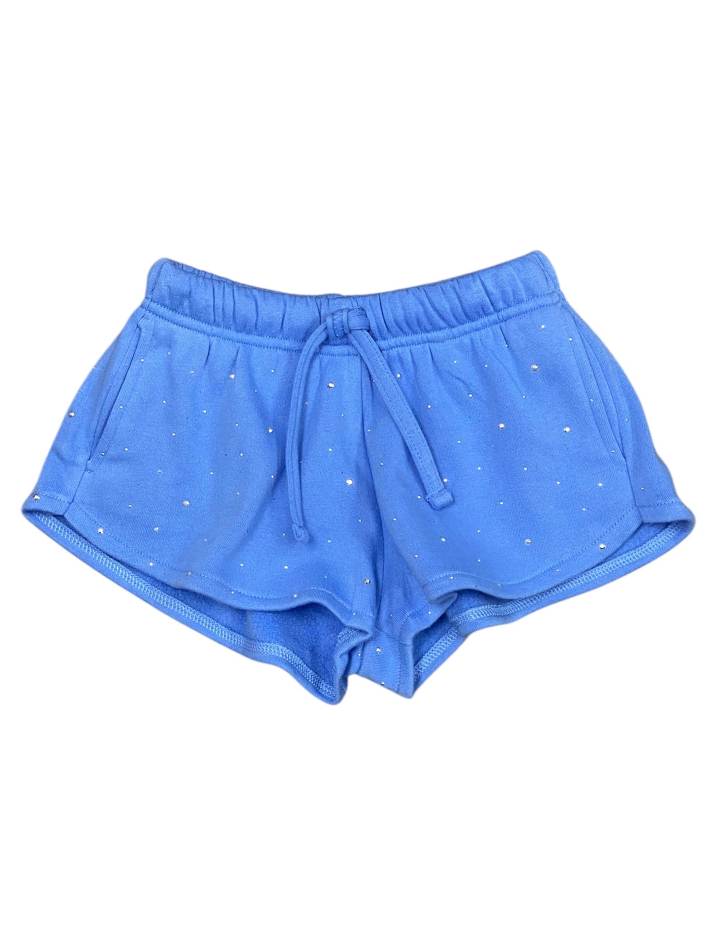 Blue Studded Short