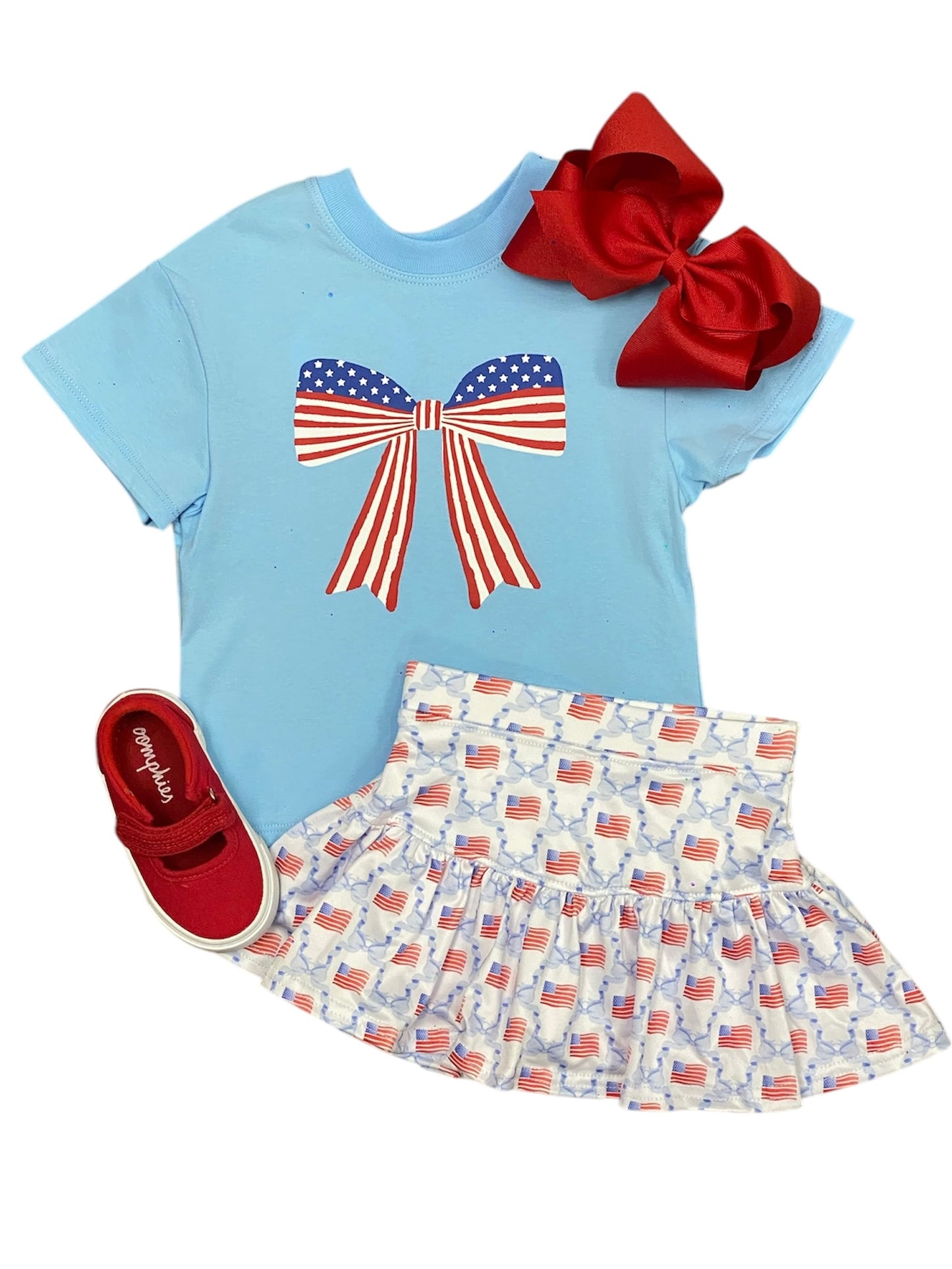 America Bow Boxy Tee