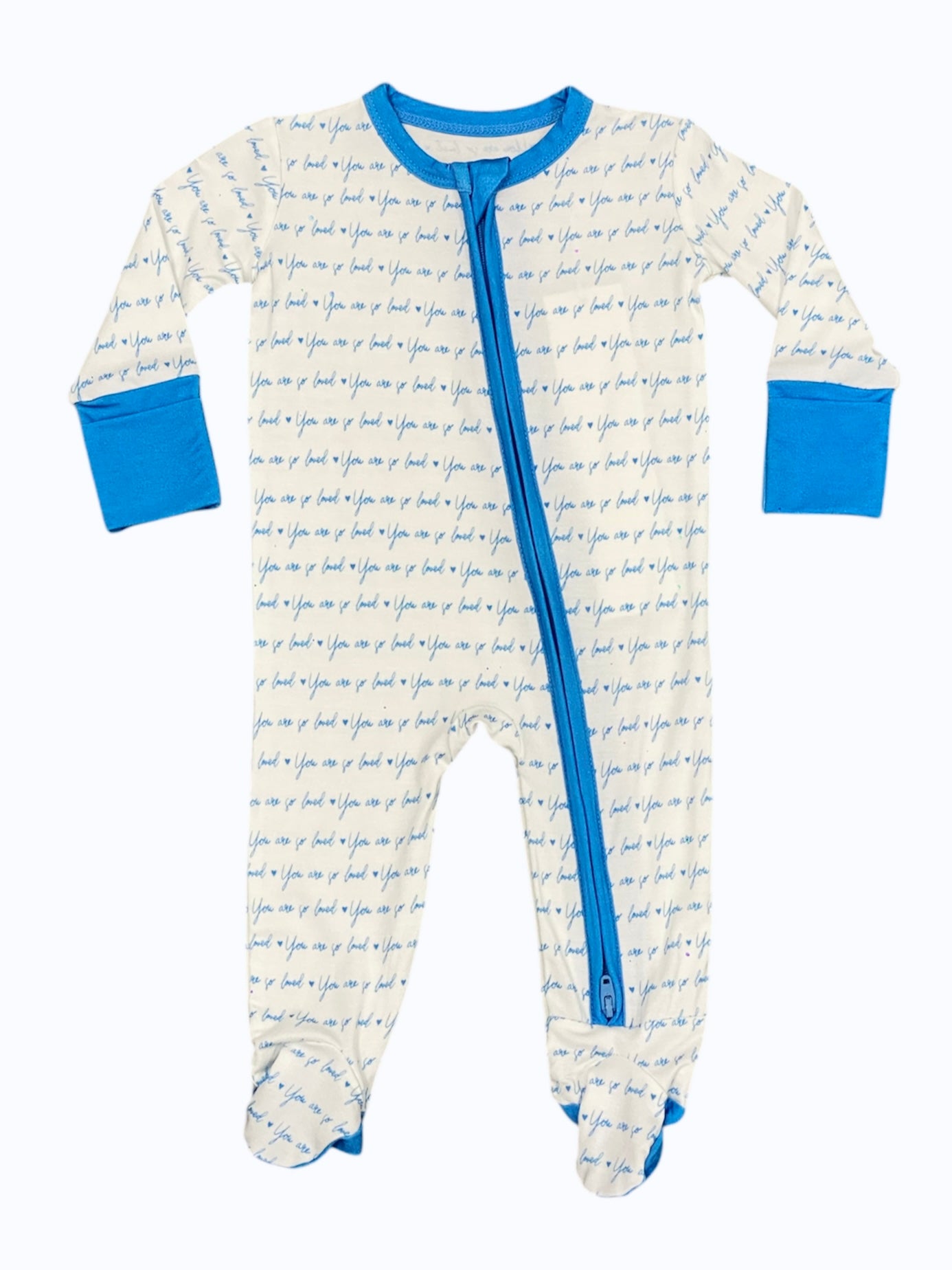 So Loved Blue Footie