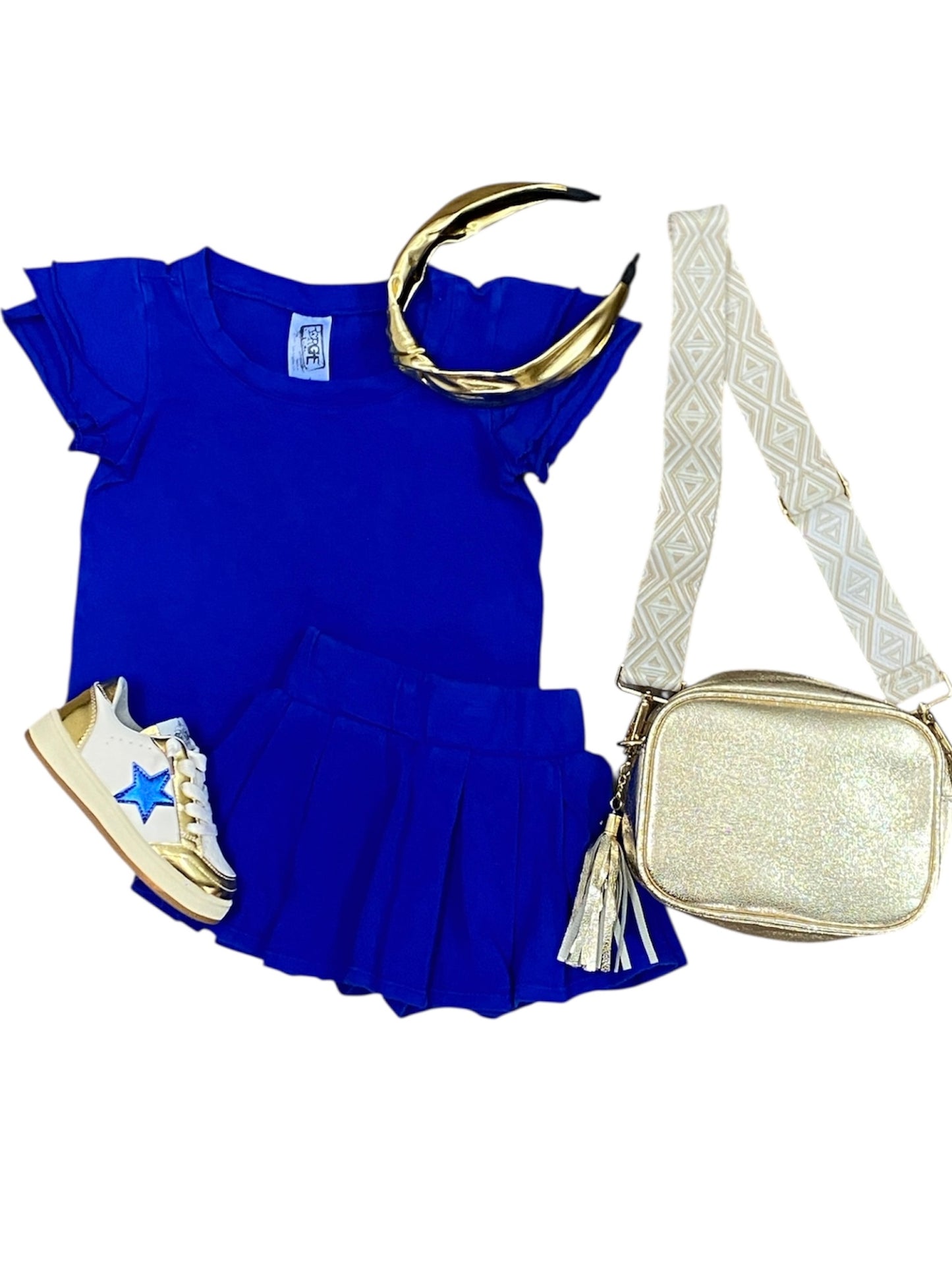 Royal Blue Skort