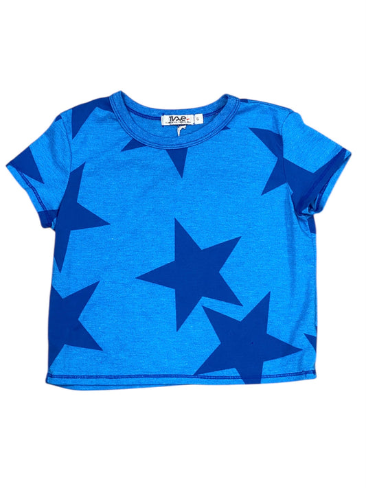Blue Cobalt Stars Top