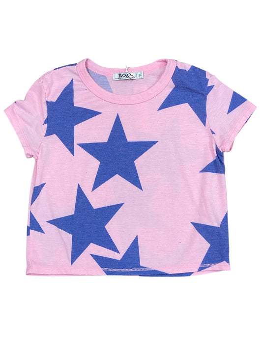Pink Cobalt Stars Top
