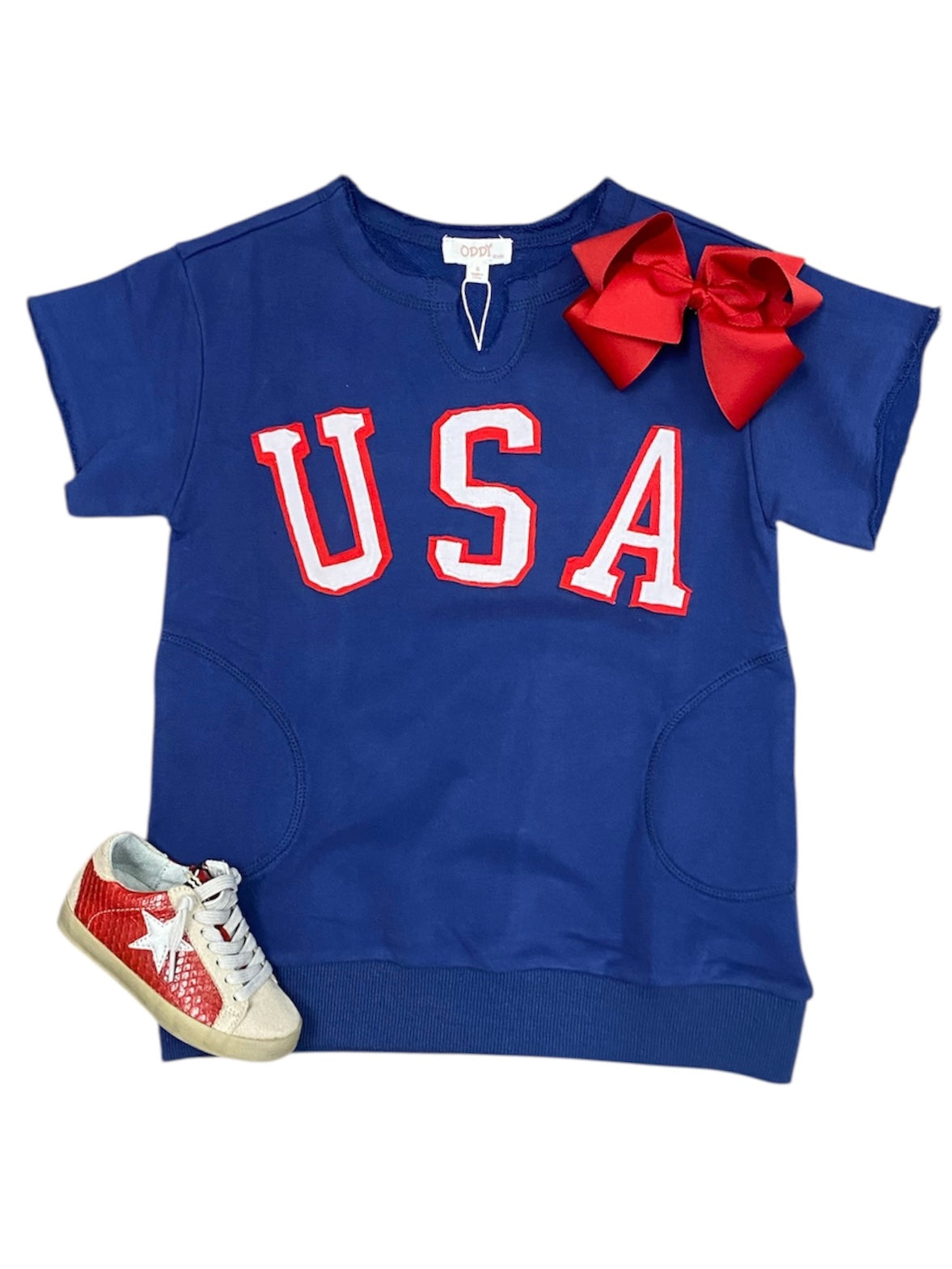 USA Sweatshirt Dress