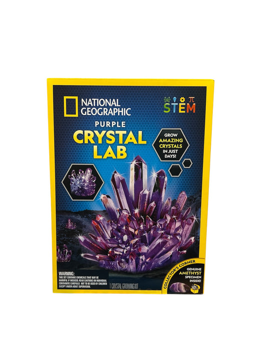 Purple Crystal Growing Lab