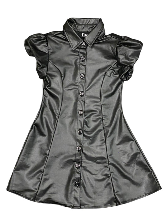 Black Leather Dress