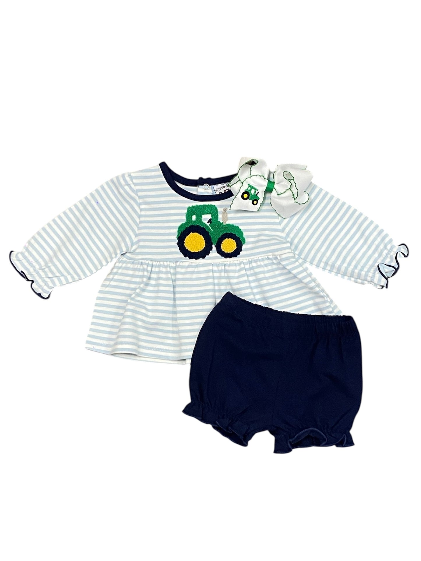 Tractor Girls Bloomer Set