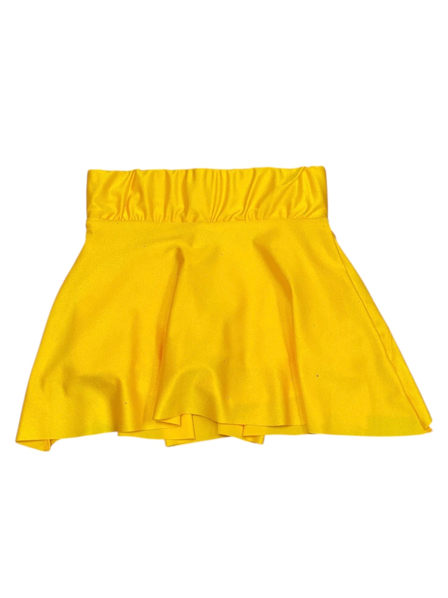 Gold Yoga Skort