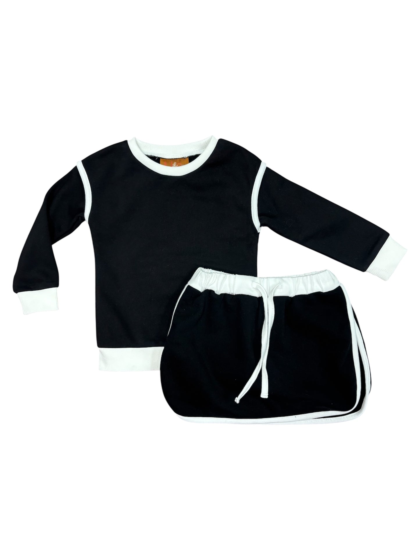 Black Josie Skort Set