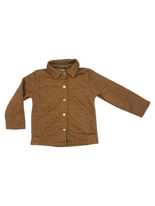 Brown Quilted Jacket