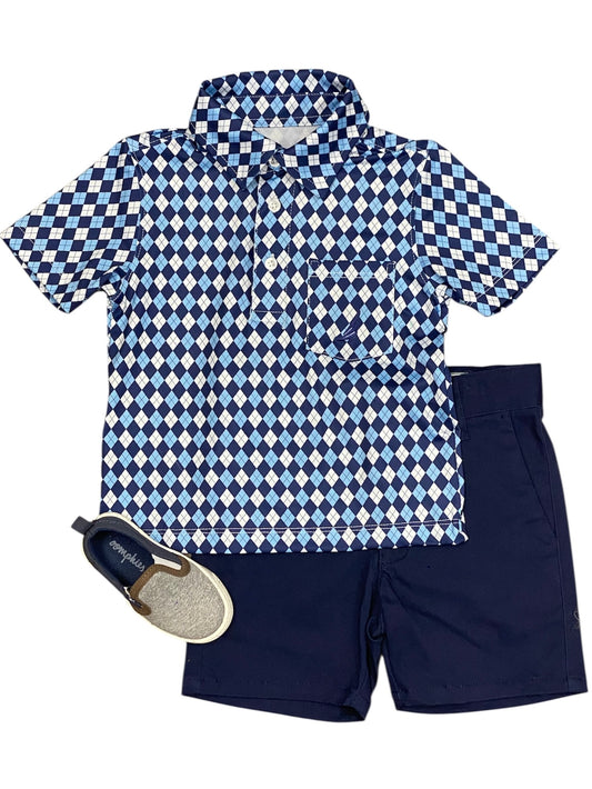 Miles Perf. Argyle Polo