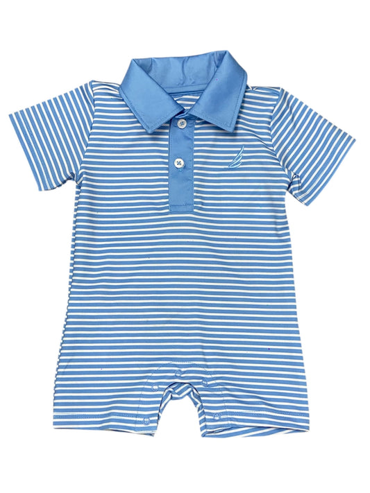 Banks Perf. Blue Stripe Romper