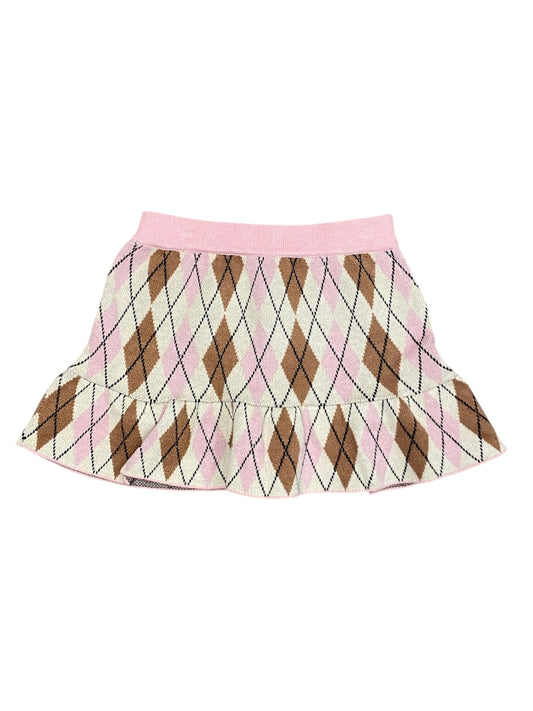 Misty Mauve Combo Skirt