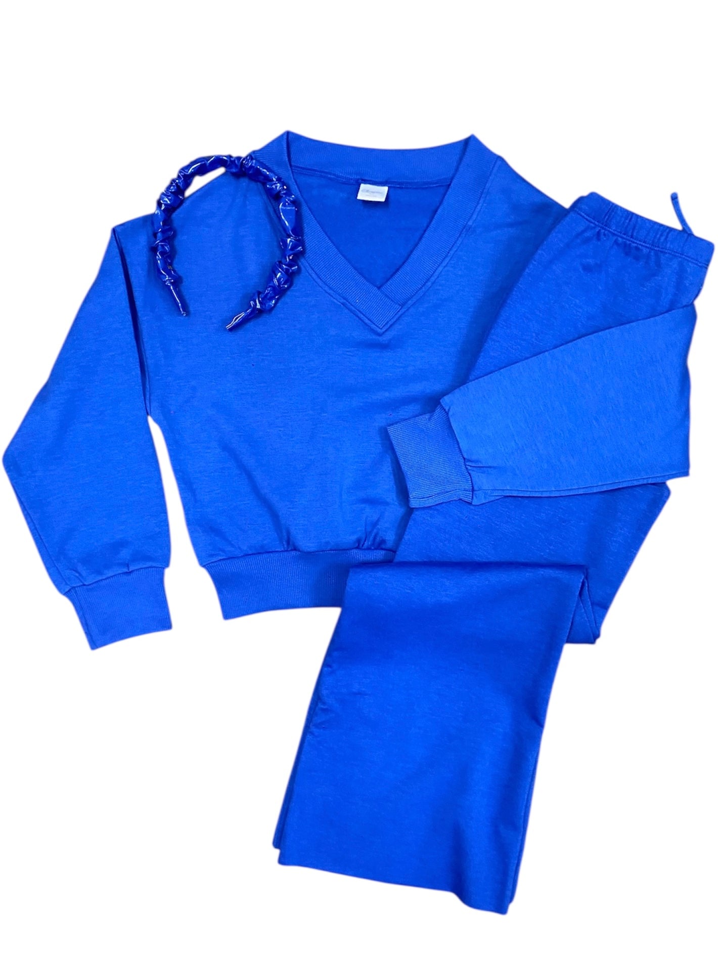 Blueberry Cloud Wide-Leg Pant