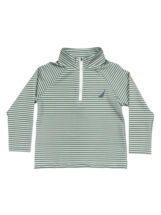 Levi Green Performance Striped Pullover