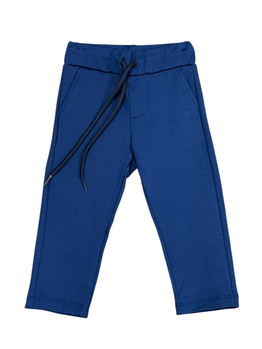 Navy Strait Leg Pant