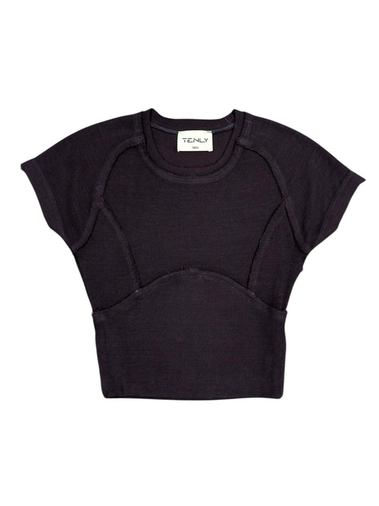 Moroccan Rayon Cap Sleeve Fitted Tee