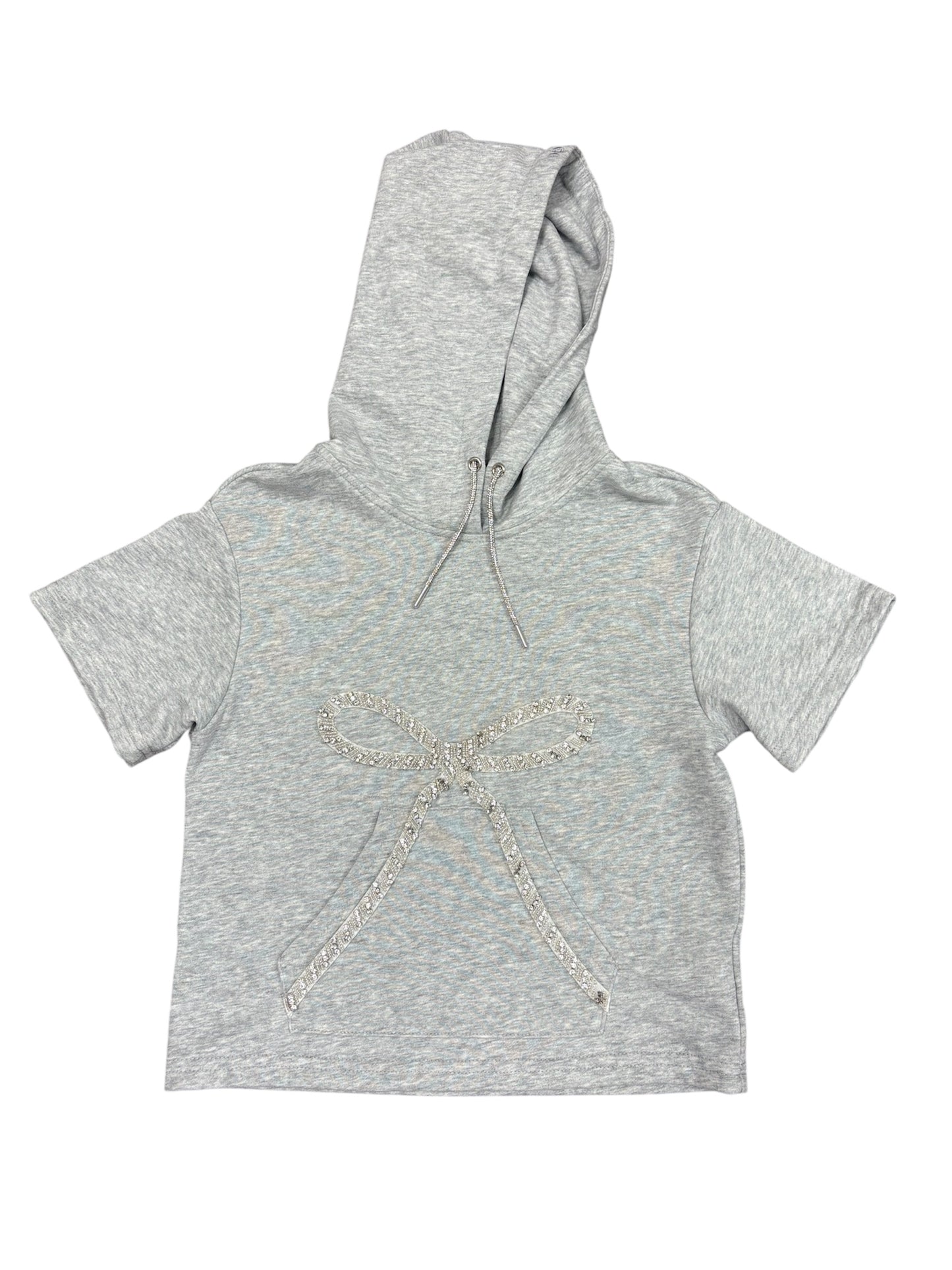 Grey Ribbon Short Set