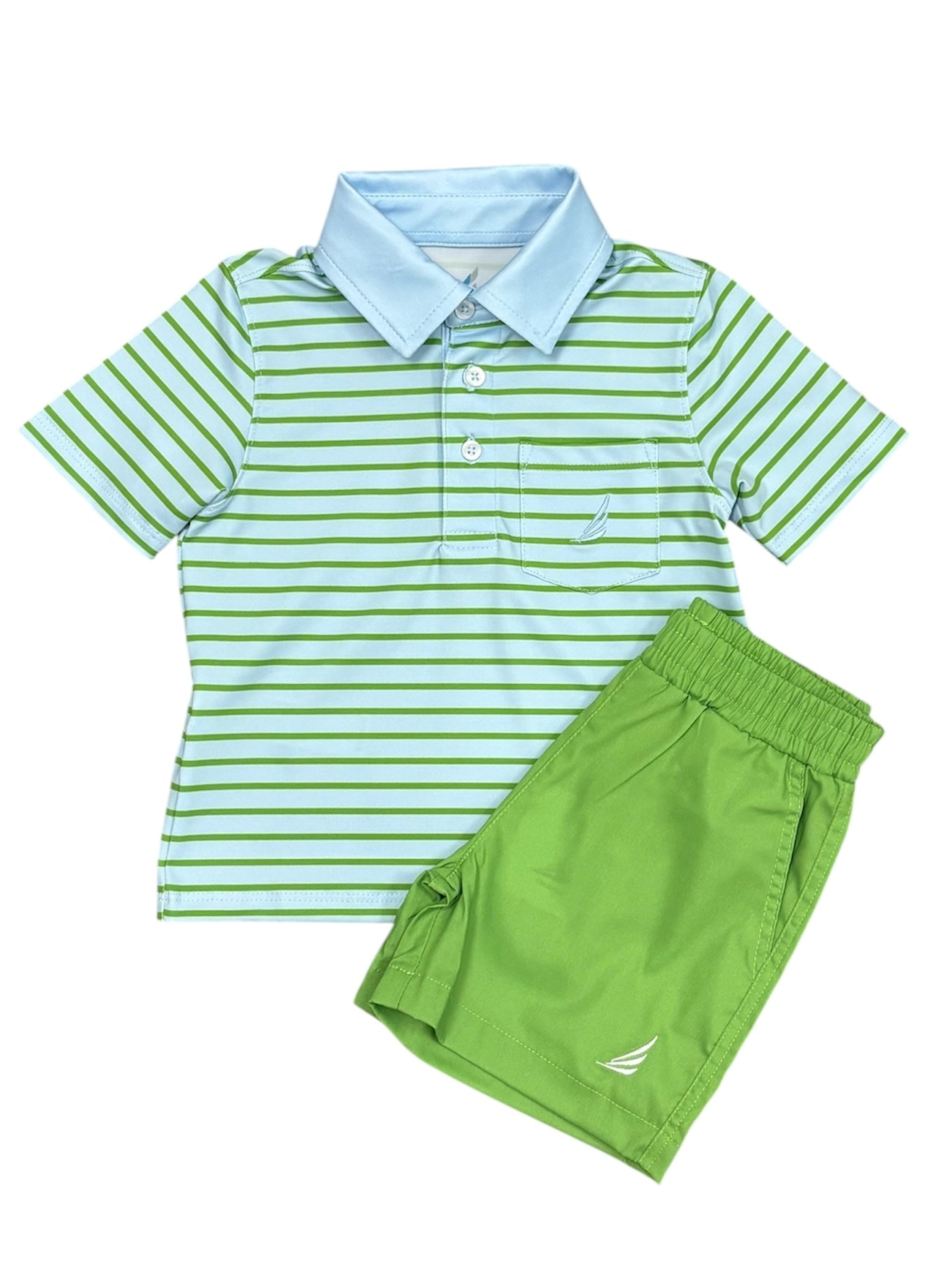 Performance Stripe Polo