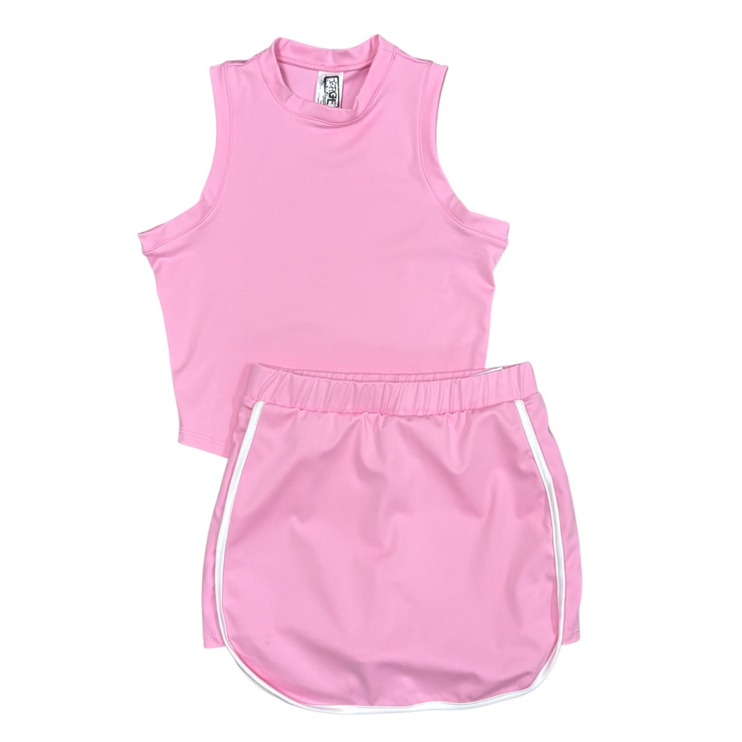 Pink Yoga Muscle Tank