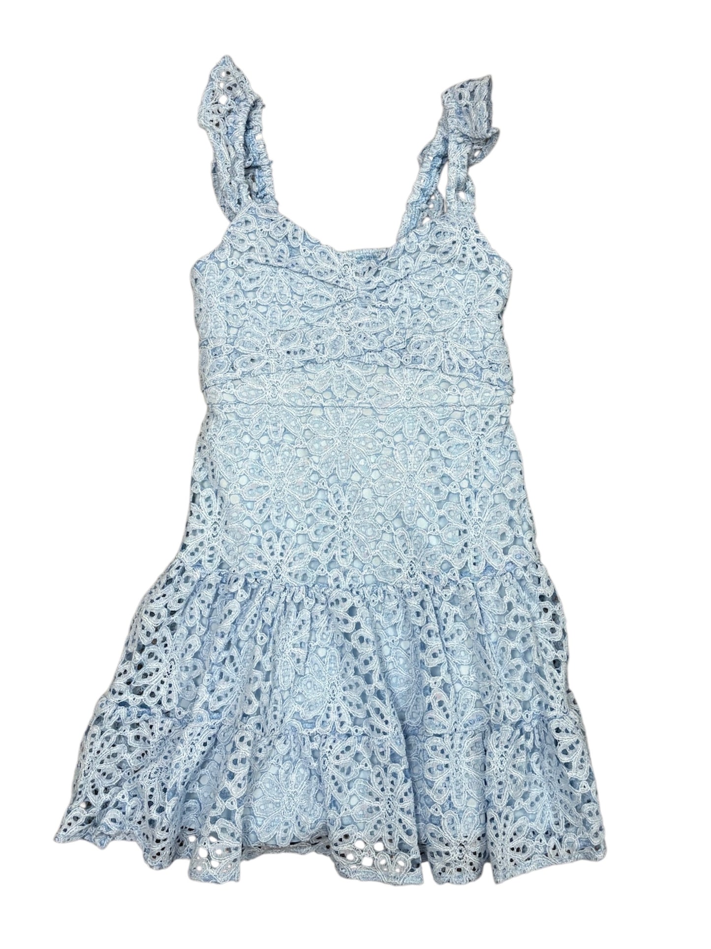 Sky Blue Lace Envy Dress