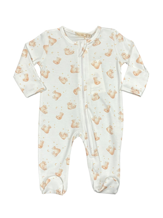Teddy's Dreamland Zip Footie
