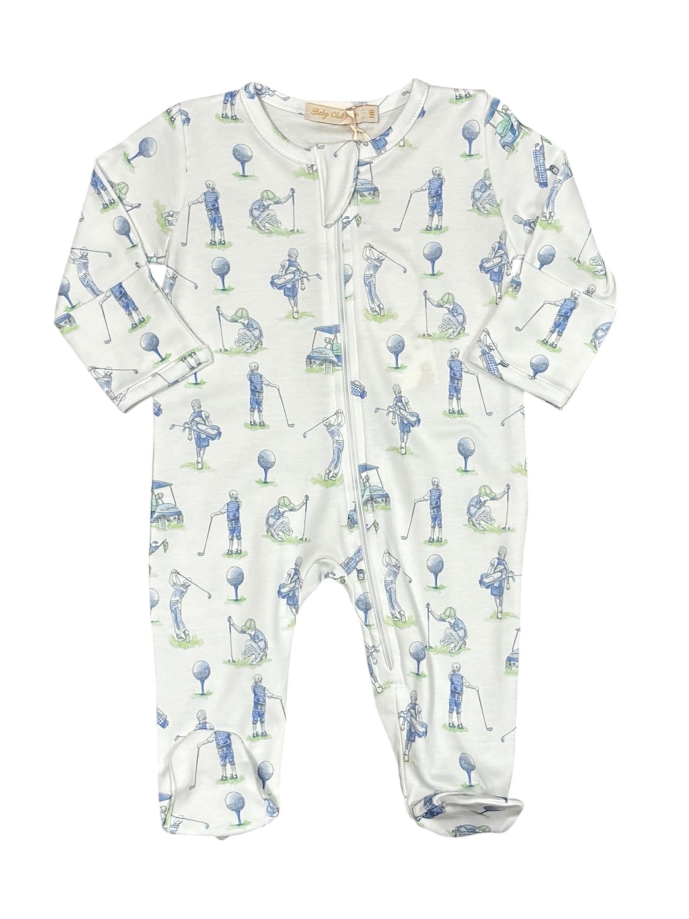 Golf Field Zip Footie